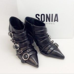 Sonia Rykiel Buckle Bootie